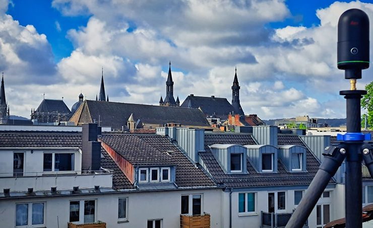 Über den Dächern von Aachen