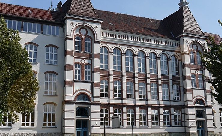 Fassadensanierung der Gutenbergschule Bielefeld